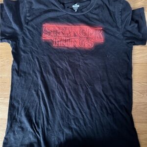 Stranger Things Black T-Shirt